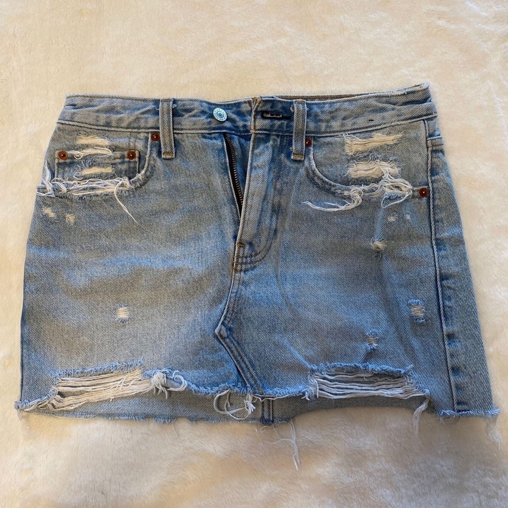 Denim skirt
